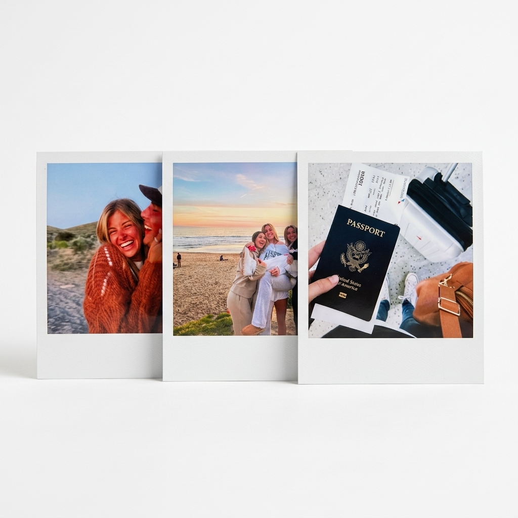 Pack 6 Fotos Estilo Polaroid Personalizadas Imantadas 8,8x10 cm