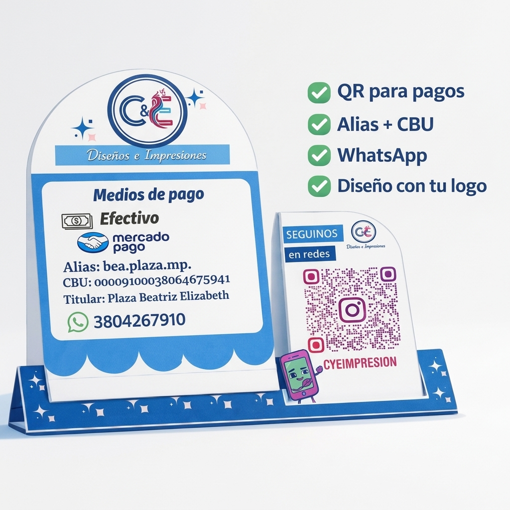 Exhibidor comercial personalizado
